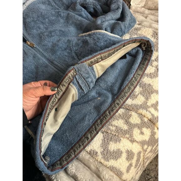 The north face jacket/coat  oso/osito/denali hooded zip up fleece sm - Picture 8 of 9